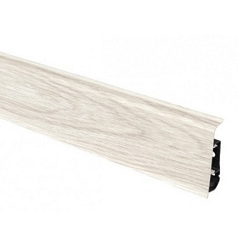 Плинтус ПВХ Arbiton Indo 70 мм 02 Северный Ясень 2500х70х26 мм